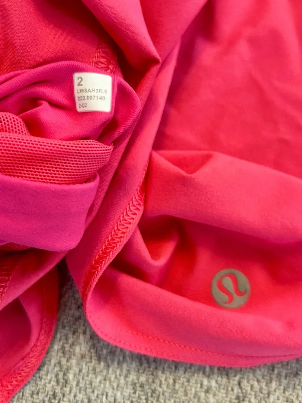 lululemon athletica Court Rival High-Rise Skirt in Pale Raspberry Size 2